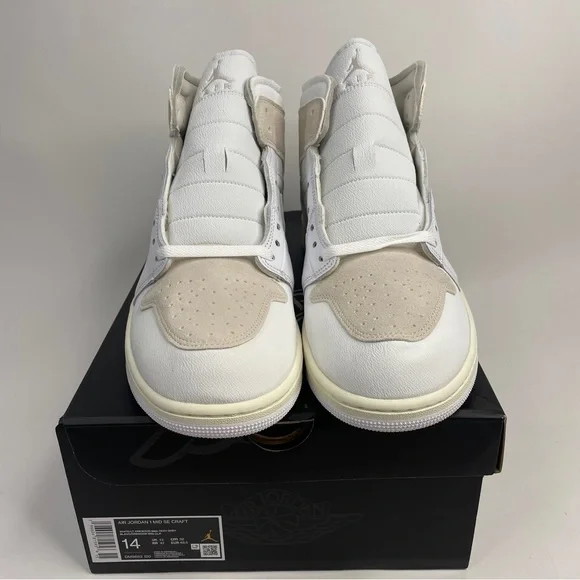 Nike Air Jordan 1 Retro Mid SE Craft “Tech Grey” 2023 - Picture 2 of 4